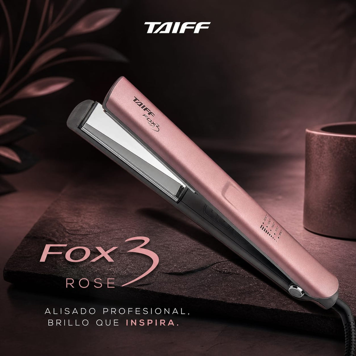 Plancha Profesional FOX 3 ROSE 480°